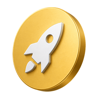 3D icon showing a candlestick trading chart on the Pledgement how-it-works page