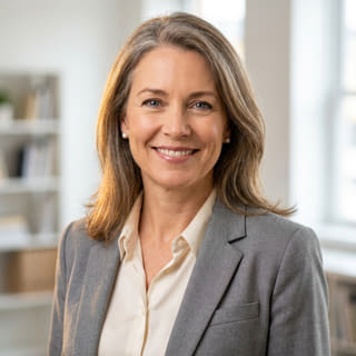 Sarah Coleman, listed as Chief Financial Officer at Pledgement, in a profile image